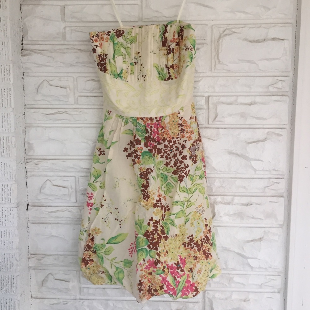 SOLD Anthropology Strapless Tracy Reece Dress
